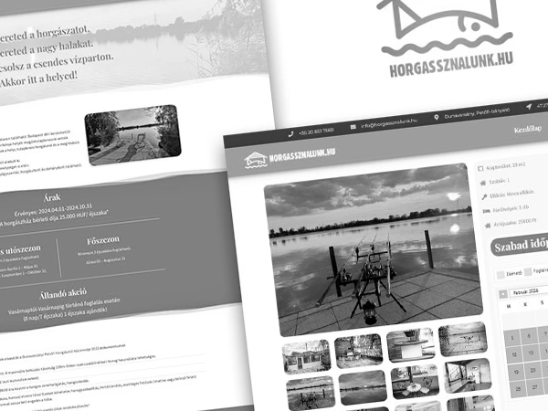 Horgássználunk webdesign