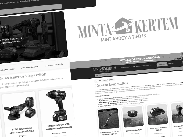 Mintakertem webáruház